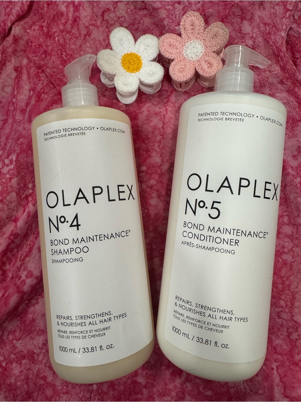 OLAPLEX No.4 Shampoo & No.5 Conditioner liter duo